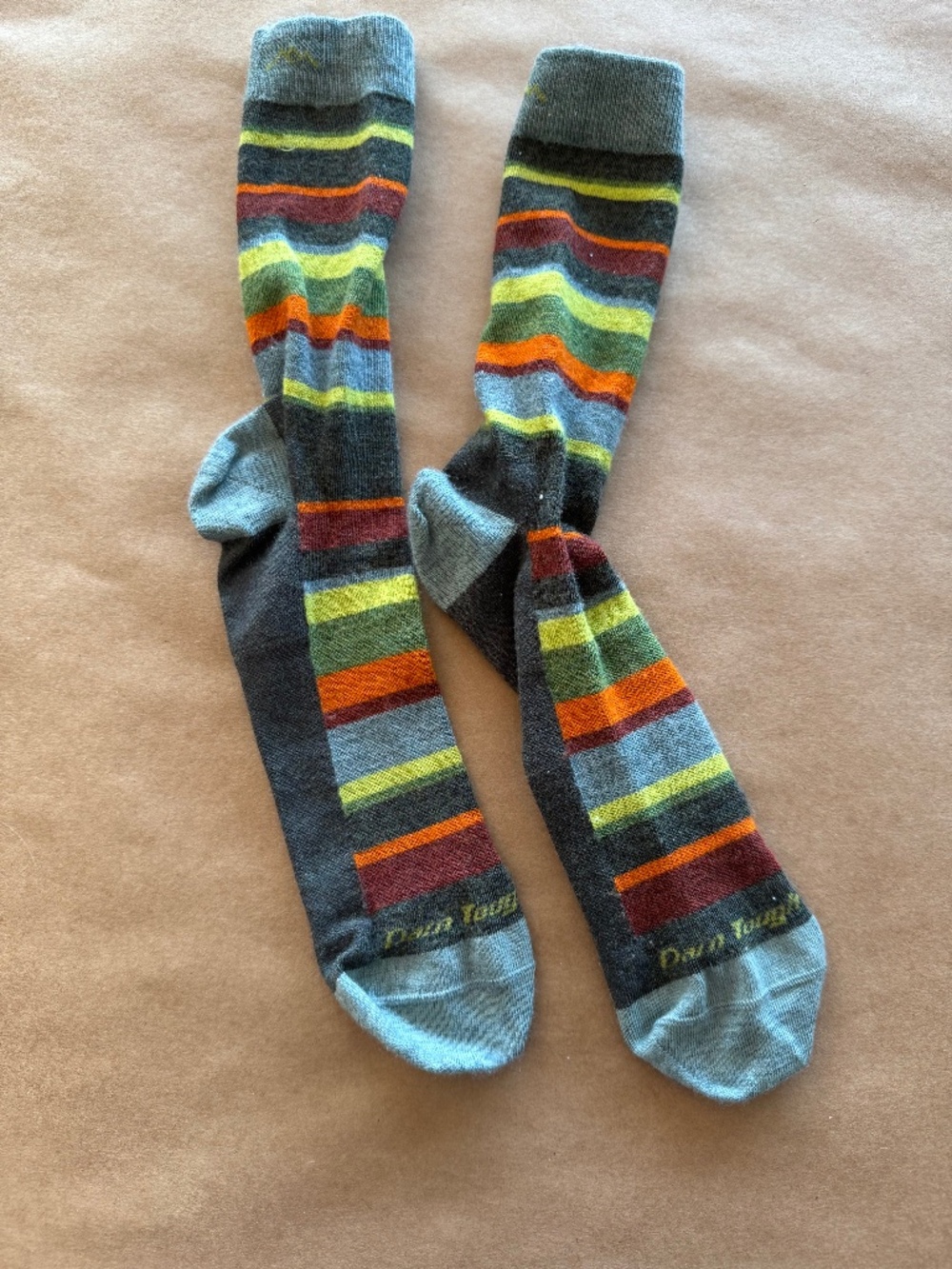 Striped Darn Tough Socks